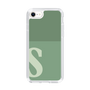 Slim Protection Case［ Original - initial two tone - S green ］