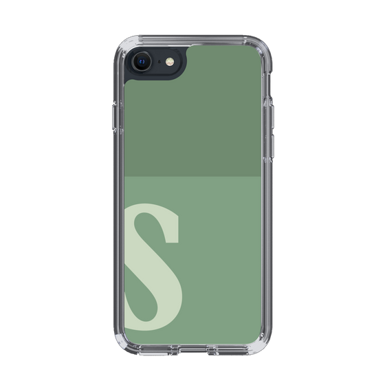 Slim Protection Case［ Original - initial two tone - S green ］
