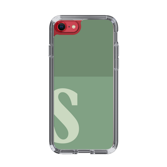 Slim Protection Case［ Original - initial two tone - S green ］