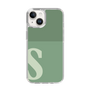 Slim Protection Case［ Original - initial two tone - S green ］