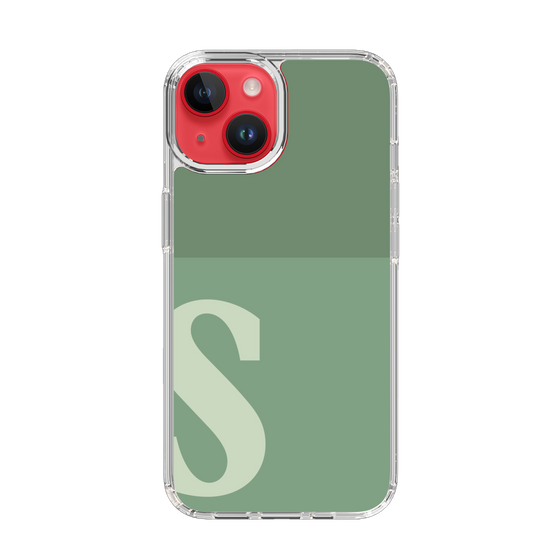 Slim Protection Case［ Original - initial two tone - S green ］