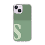 Slim Protection Case［ Original - initial two tone - S green ］