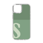 Slim Protection Case［ Original - initial two tone - S green ］
