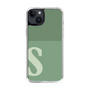 Slim Protection Case［ Original - initial two tone - S green ］