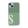 Slim Protection Case［ Original - initial two tone - S green ］