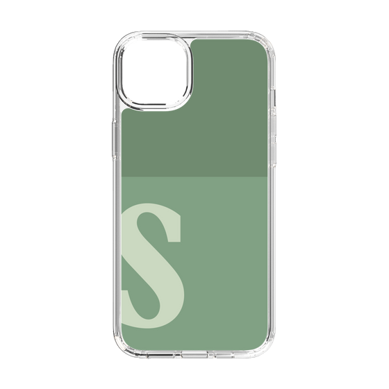 Slim Protection Case［ Original - initial two tone - S green ］