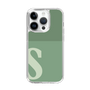 Slim Protection Case［ Original - initial two tone - S green ］