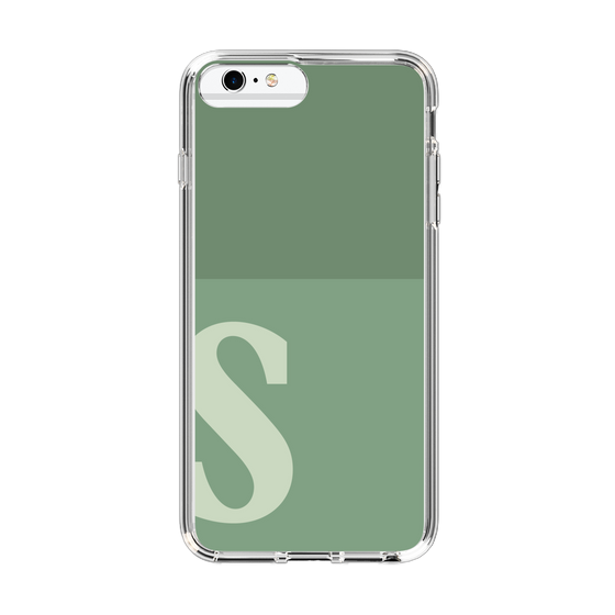 Slim Protection Case［ Original - initial two tone - S green ］
