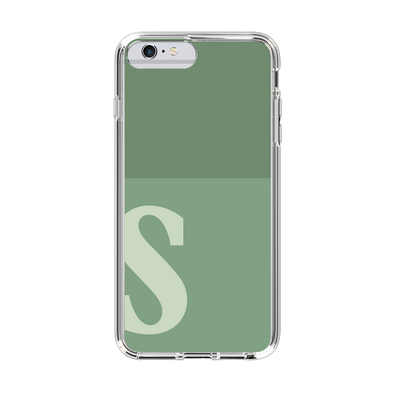Slim Protection Case［ Original - initial two tone - S green ］