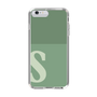 Slim Protection Case［ Original - initial two tone - S green ］