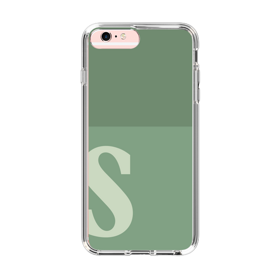 Slim Protection Case［ Original - initial two tone - S green ］