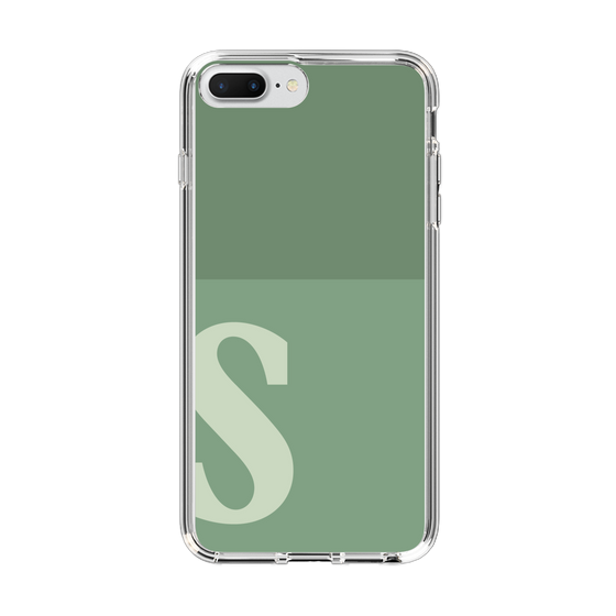 Slim Protection Case［ Original - initial two tone - S green ］