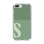 Slim Protection Case［ Original - initial two tone - S green ］