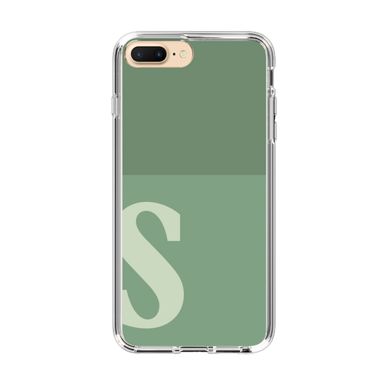 Slim Protection Case［ Original - initial two tone - S green ］