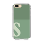 Slim Protection Case［ Original - initial two tone - S green ］