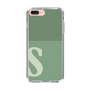 Slim Protection Case［ Original - initial two tone - S green ］