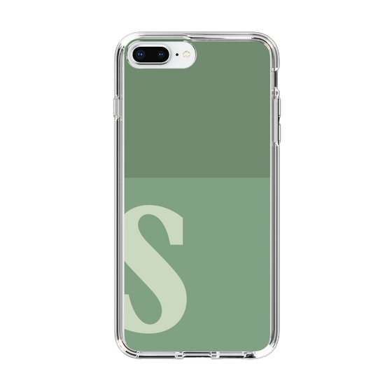 Slim Protection Case［ Original - initial two tone - S green ］