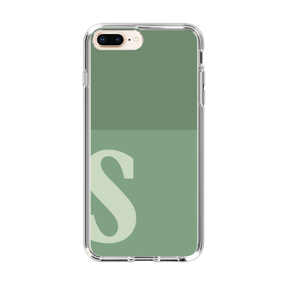 Slim Protection Case［ Original - initial two tone - S green ］