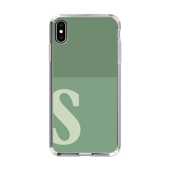 Slim Protection Case［ Original - initial two tone - S green ］