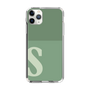 Slim Protection Case［ Original - initial two tone - S green ］