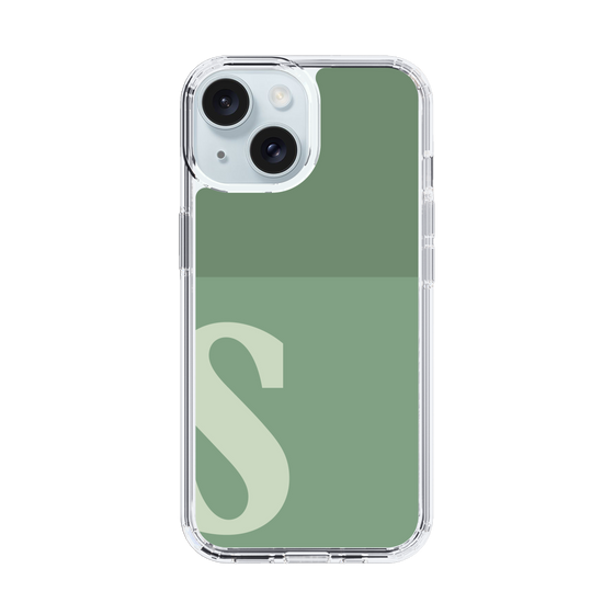 Slim Protection Case［ Original - initial two tone - S green ］