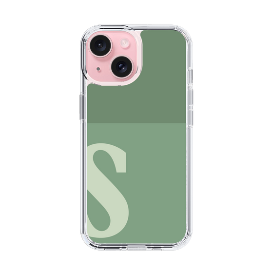 Slim Protection Case［ Original - initial two tone - S green ］
