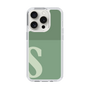 Slim Protection Case［ Original - initial two tone - S green ］