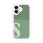 Slim Protection Case［ オリジナル - initial two tone - S green ］