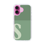 Slim Protection Case［ オリジナル - initial two tone - S green ］