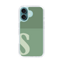 Slim Protection Case［ オリジナル - initial two tone - S green ］