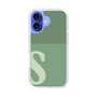 Slim Protection Case［ オリジナル - initial two tone - S green ］