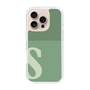 Slim Protection Case［ オリジナル - initial two tone - S green ］