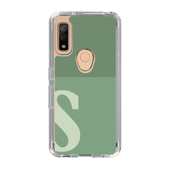 Slim Protection Case［ Original - initial two tone - S green ］