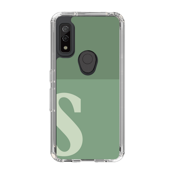 Slim Protection Case［ Original - initial two tone - S green ］