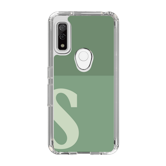 Slim Protection Case［ Original - initial two tone - S green ］