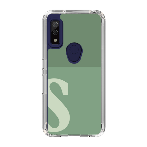 Slim Protection Case［ Original - initial two tone - S green ］