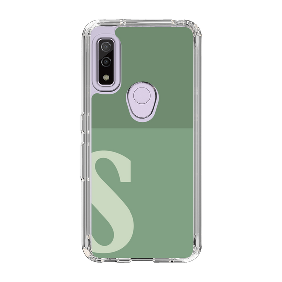 Slim Protection Case［ Original - initial two tone - S green ］