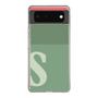 Slim Protection Case［ Original - initial two tone - S green ］