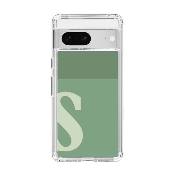 Slim Protection Case［ Original - initial two tone - S green ］