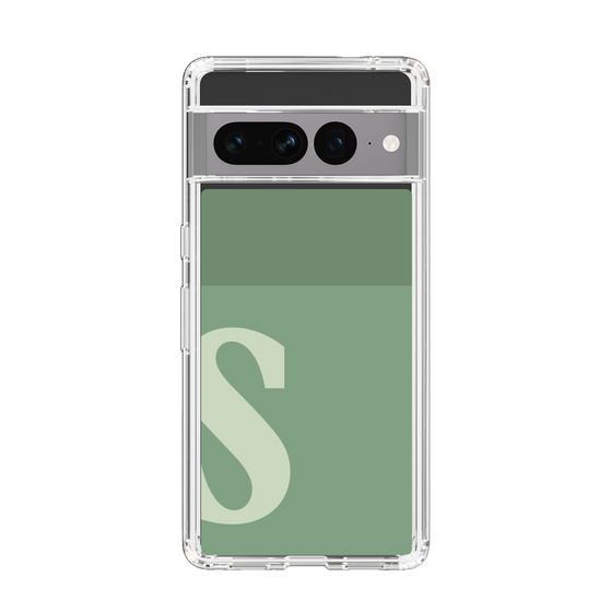 Slim Protection Case［ Original - initial two tone - S green ］
