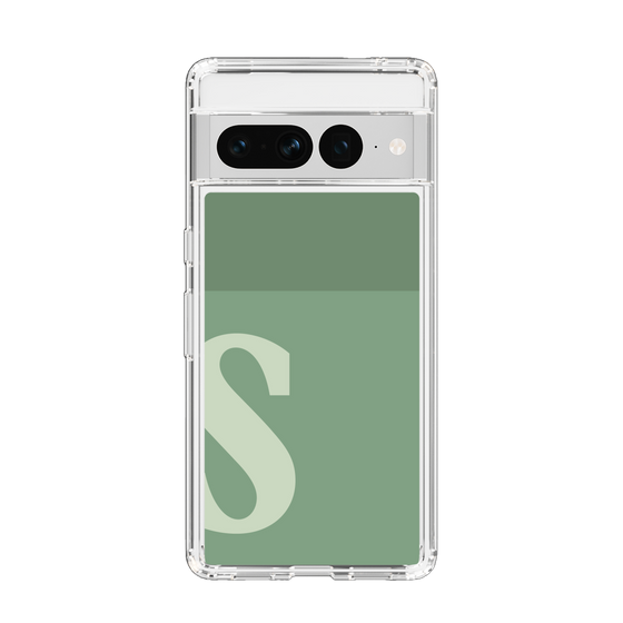 Slim Protection Case［ Original - initial two tone - S green ］