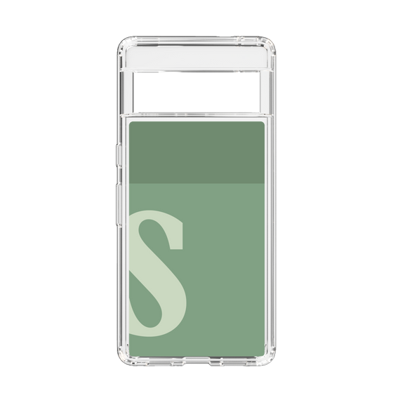 Slim Protection Case［ Original - initial two tone - S green ］