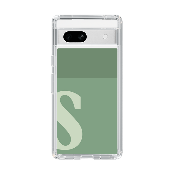 Slim Protection Case［ Original - initial two tone - S green ］