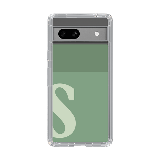 Slim Protection Case［ Original - initial two tone - S green ］