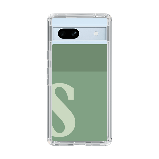 Slim Protection Case［ Original - initial two tone - S green ］