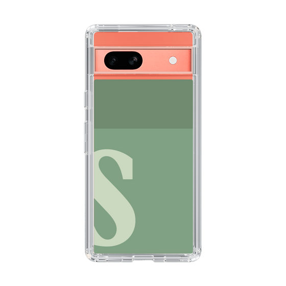 Slim Protection Case［ Original - initial two tone - S green ］