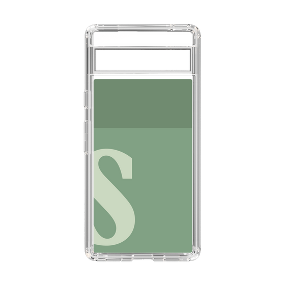 Slim Protection Case［ Original - initial two tone - S green ］