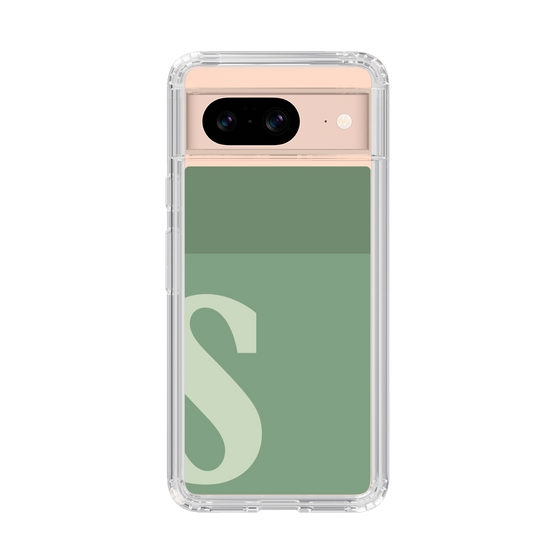 Slim Protection Case［ Original - initial two tone - S green ］