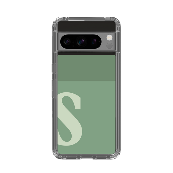 Slim Protection Case［ Original - initial two tone - S green ］