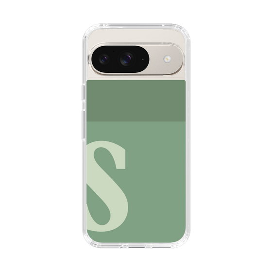 Slim Protection Case［ Original - initial two tone - S green ］